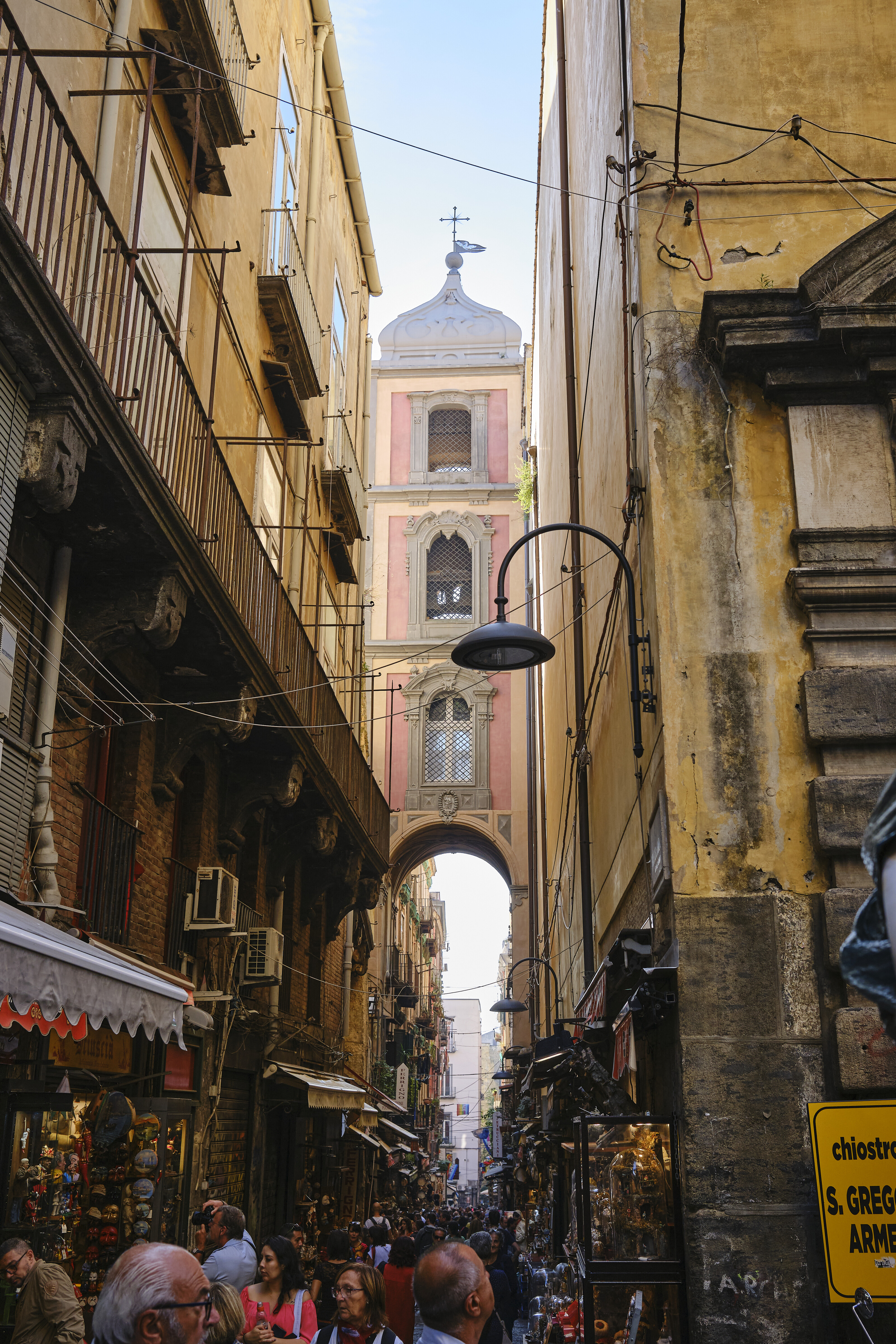 Christmas street, selling all the things you need for Christmas