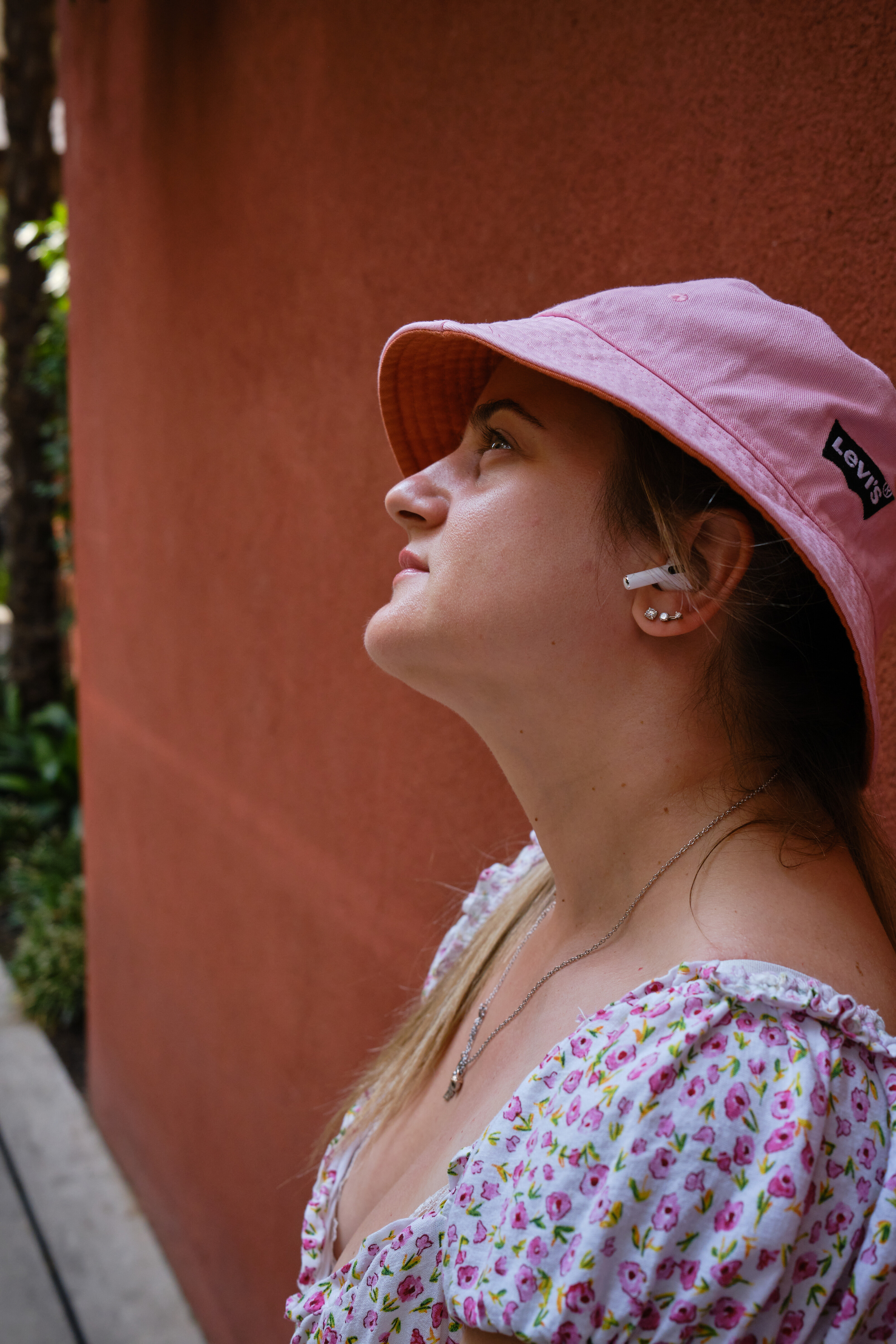 Marina enjoying the Vicens and her hat being the same colour