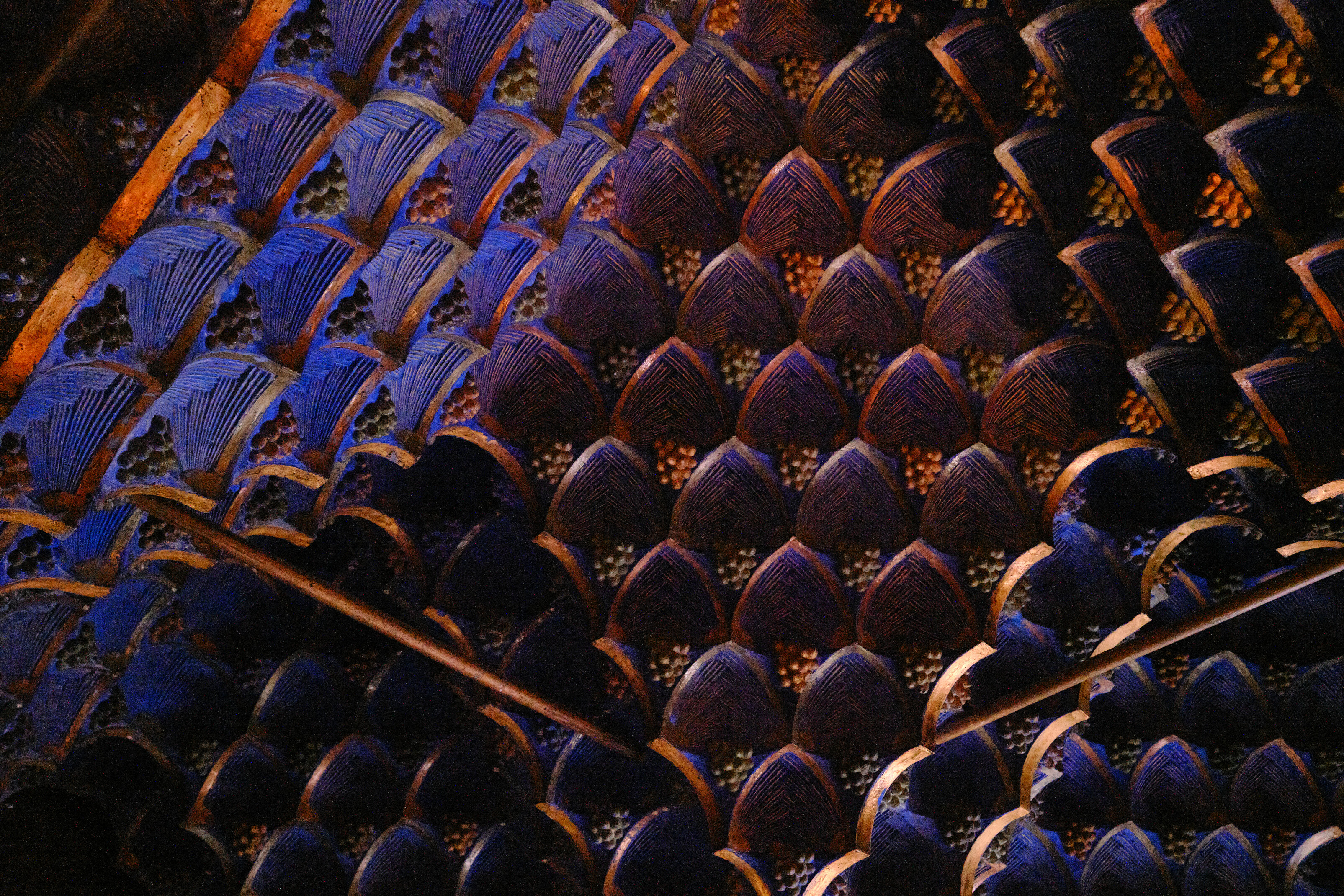 Such amazing detail on the walls