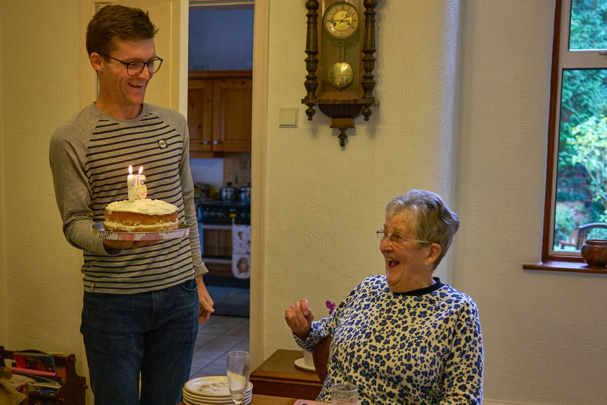 Happy 85th birthday Grandma!