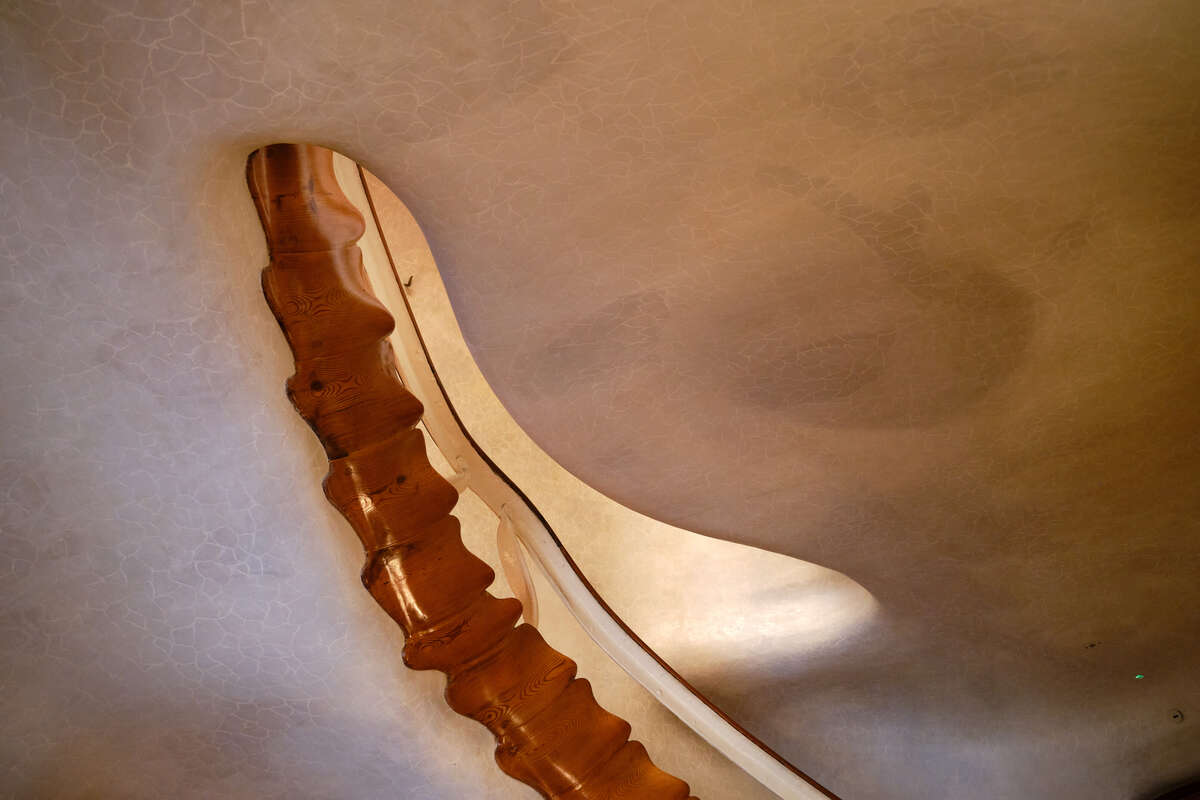 Love the concept of creating the stairway to resemble a spine