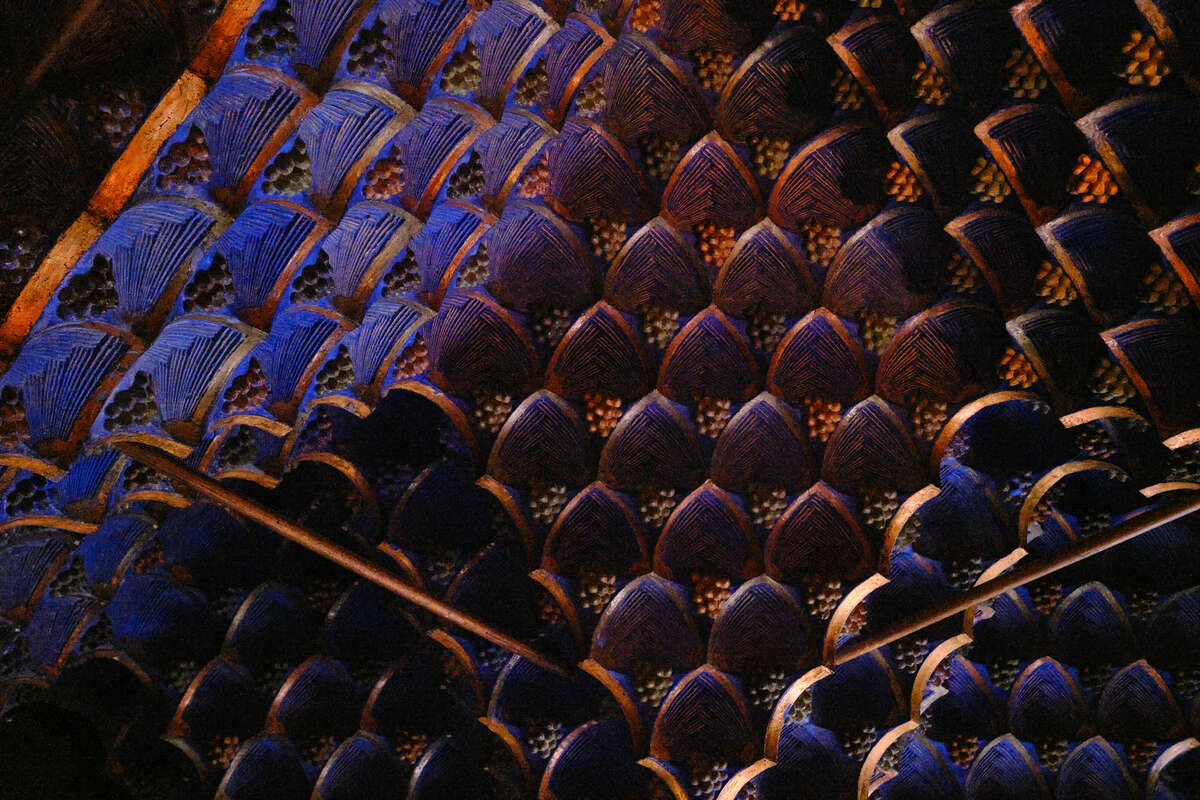 Such amazing detail on the walls